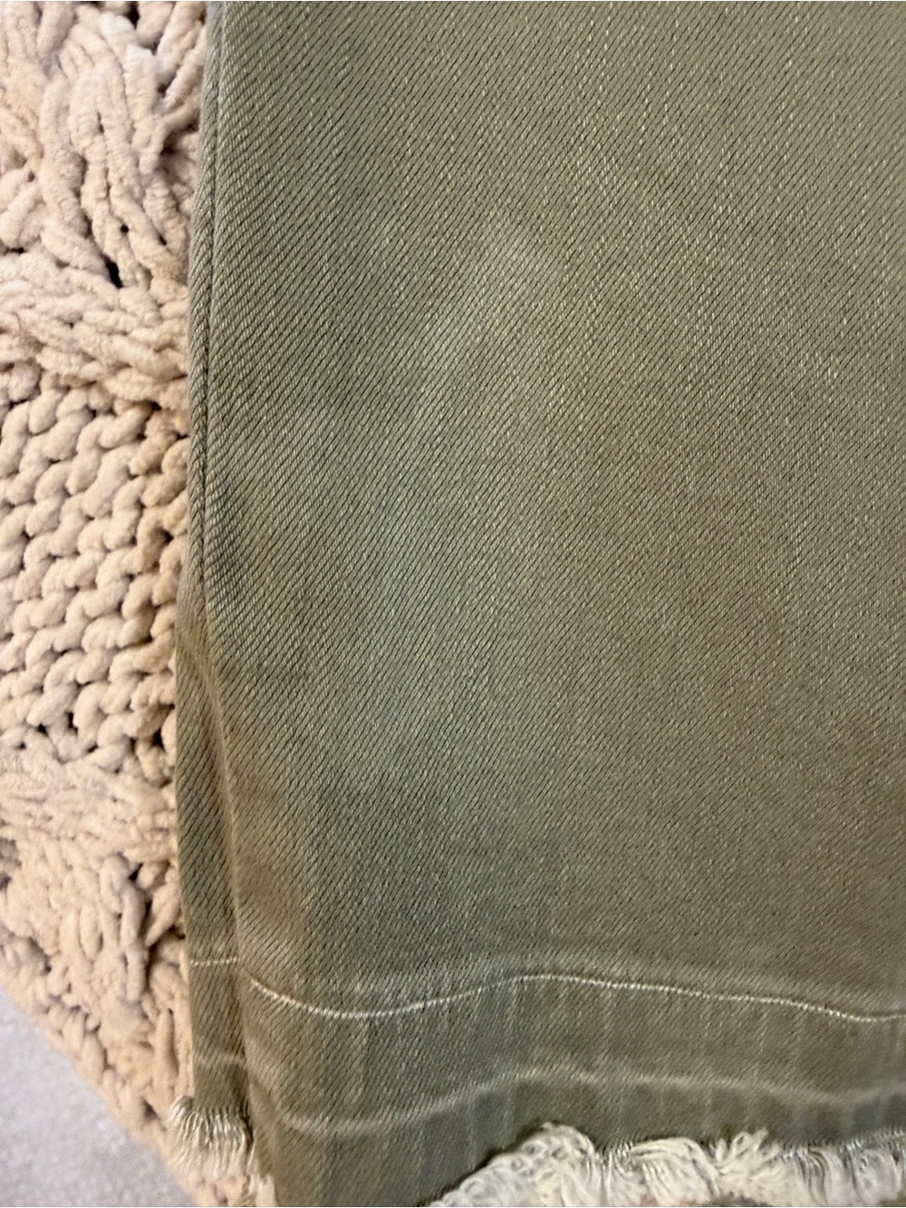NYDJ 1X Olive Green Denim Pants - Picture 10 of 10